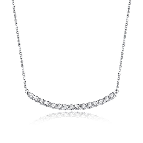 Moissanite Necklace- قلادة  الماس الموزنايت