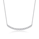 Moissanite Necklace- قلادة  الماس الموزنايت