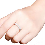 Moissanite Diamond Ring - خاتم حجر الماس المازونايت