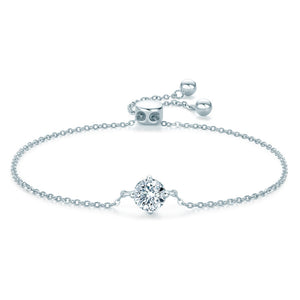 4 Claws Moissanite Bracelet - اسوارة الماس الموزنايت