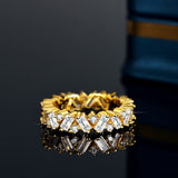 Moissanite Diamond Ring -  خاتم ألماس الموزنايت