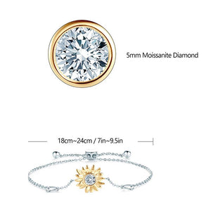 Moissanite Bracelet- اسوارة الماس الموزنايت