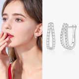 Moissanite Earring- -حلق الماس الموزنايت