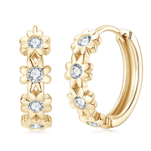 Moissanite Earring- -حلق الماس الموزنايت
