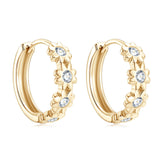 Moissanite Earring- -حلق الماس الموزنايت