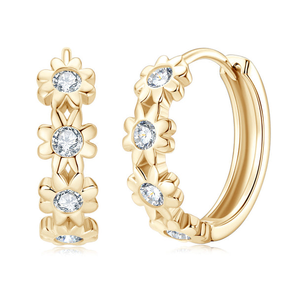 Moissanite Earring- -حلق الماس الموزنايت