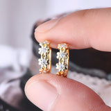 Moissanite Earring- -حلق الماس الموزنايت