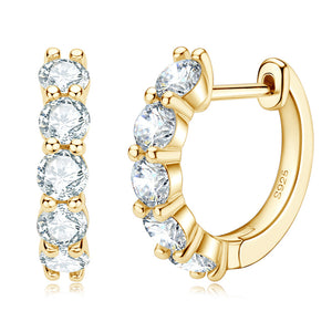 Moissanite Earring- -حلق الماس الموزنايت