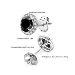 Moissanite Earring- -حلق الماس الموزنايت