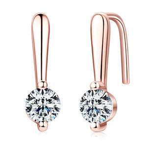 Moissanite Earring- -حلق الماس الموزنايت