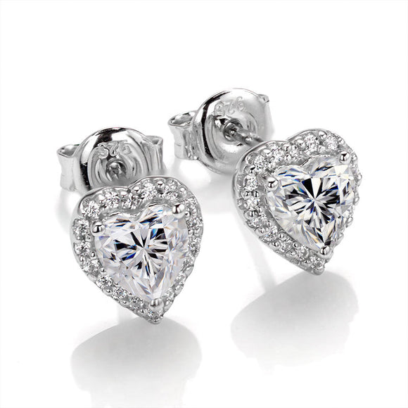 Moissanite Earring- -حلق الماس الموزنايت