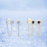 Moissanite Earring- -حلق الماس الموزنايت