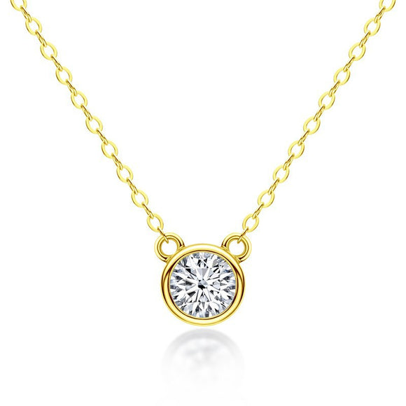 Moissanite Necklace- قلادة الماس الموزنايت