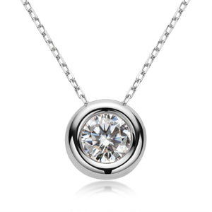 Moissanite Necklace- قلادة الماس الموزنايت