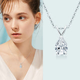 Moissanite Necklace- قلادة الماس الموزنايت