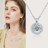 Moissanite Necklace- قلادة  الماس الموزنايت