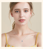 Moissanite Necklace- قلادة  الماس الموزنايت