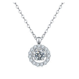 Moissanite Necklace- قلادة  الماس الموزنايت
