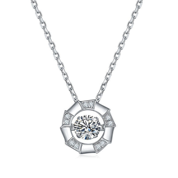 Moissanite Necklace- قلادة الماس الموزنايت