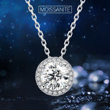 Moissanite Necklace- قلادة  الماس الموزنايت