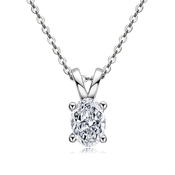 Moissanite Necklace- قلادة الماس الموزنايت