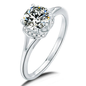 Moissanite Diamond Ring- خاتم ألماس الموزنايت