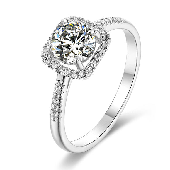 Moissanite Diamond Ring- خاتم الماس الموزنايت