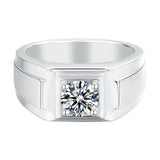 Moissanite Diamond Rings for Men- خاتم الماس الموزنايت للرجال