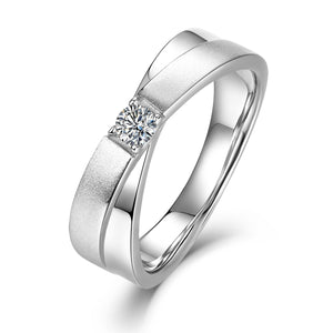 Moissanite Diamond Ring for Men- خاتم ألماس الموزنايت للرجال