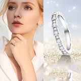 Moissanite Diamond Ring- خاتم الماس الموزنايت