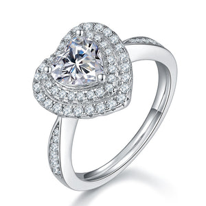 Moissanite Diamond Ring- خاتم الماس الموزنايت