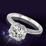 Moissanite Diamond Ring- خاتم ألماس الموزنايت