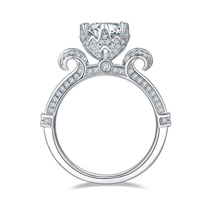 Moissanite Diamond Ring- خاتم الماس الموزنايت