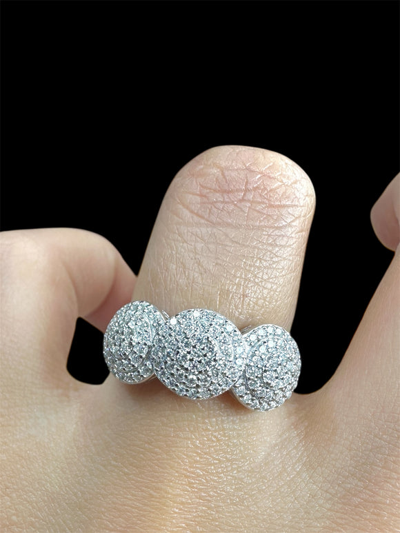 Moissanite Diamond Ring - Enchanting  -  خاتم الماس موزنايت