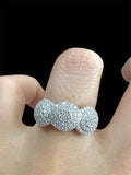 Moissanite Diamond Ring - Enchanting  -  خاتم الماس موزنايت