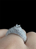 Moissanite Diamond Ring - Regal  -  خاتم الماس موزنايت