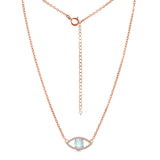 Moonstone Necklace - قلادة حجر القمر