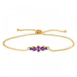 Amethyst Bracelet -إسوارة حجر الامثيست