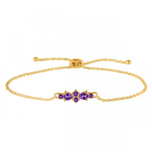 Amethyst Bracelet -إسوارة حجر الامثيست