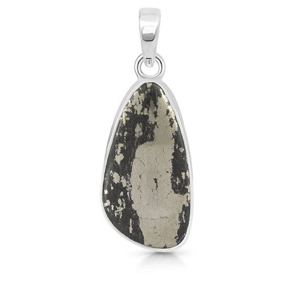 Pyrite Druzy Pendant - مغناطيس المال،