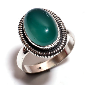 Green Onyx Ring- خاتم الاونكس الاخضر