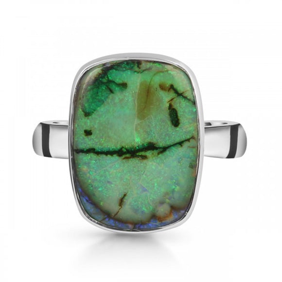 Sterling Opal - خاتم حجر الأوبال
