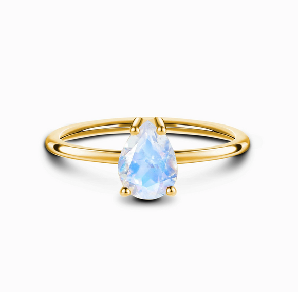 Moonstone  Ring - حجر القمر -البدايات الجديدة والقرارات الصحيحة