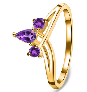 Amethyst  Ring - خاتم حجر الأمثيست