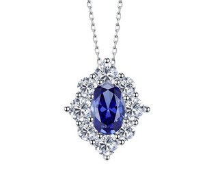 Sapphire Gemstone & White Topaz -  الزفير - الياقوت الازرق