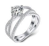 Moissanite Diamond Ring -  خاتم الماس موزنايت