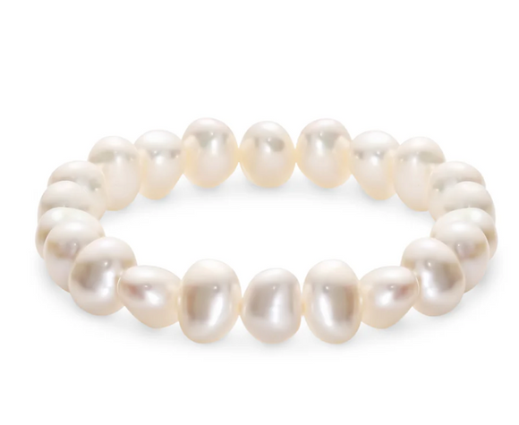 Pearl Elastic Bracelet - اسوارة حجر اللؤلؤ