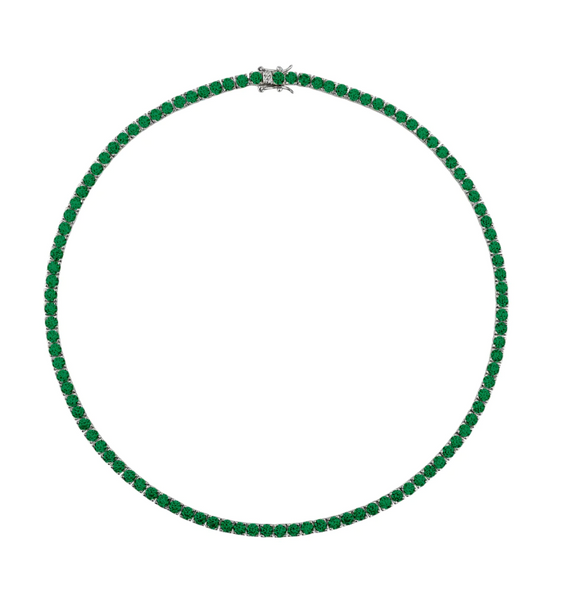 Emerald Gemstone Bracelet  | اسوارة الزمرد الاخضر