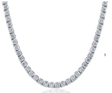 Moissanite Diamond Tennis Necklace | 0.15 carat |  قلادة الماس الموزنايت تنس