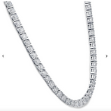 Moissanite Diamond Tennis Necklace | 0.15 carat |  قلادة الماس الموزنايت تنس
